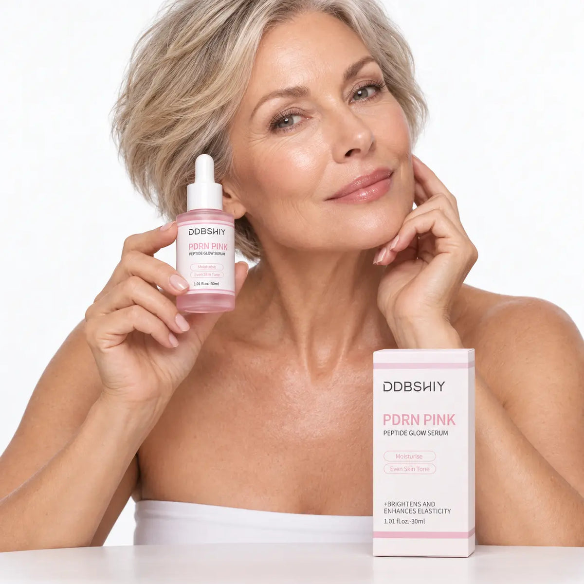 Reverse-aging PDRN Peptide Glow Serum